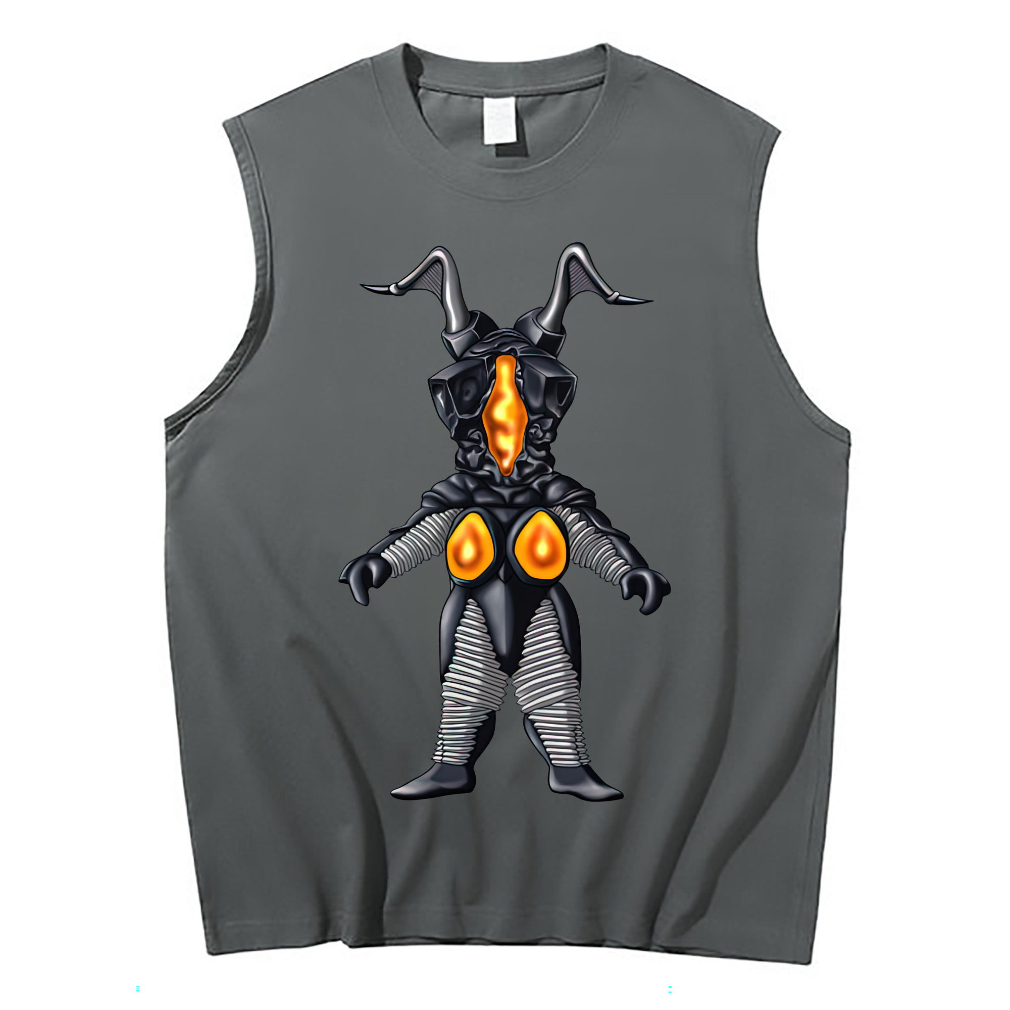 （画像用） ウルトラマン Ultraman コットン100％タンクトップ（フロントプリント）